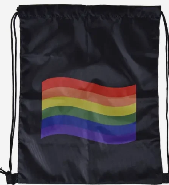 Rainbow Pride Drawstring Bag 🌈 | Vibrant LGBTQ+ Festival & Gym Bag