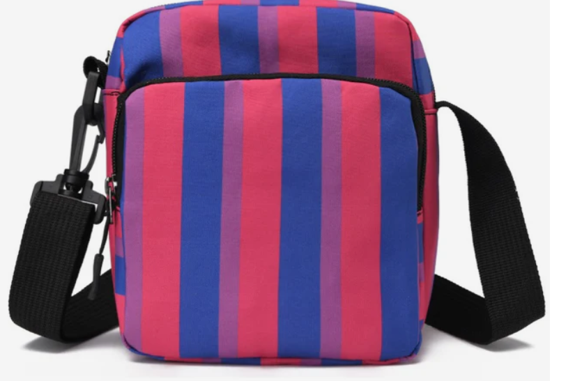 Pansexual Pride Crossbody Bag 💛💙💗 | Festival Shoulder Bag