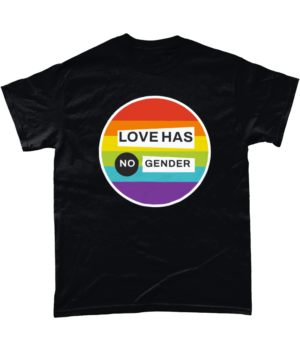 Love Has No Gender T-Shirt 🌈❤️ | LGBTQ+ Pride Clothing