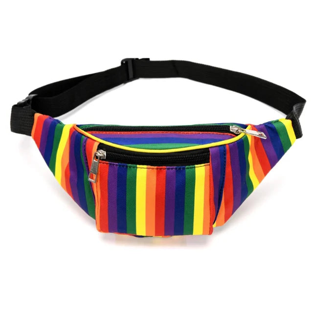 Rainbow Pride Bum Bag 🌈 | LGBTQ+ Festival Pack