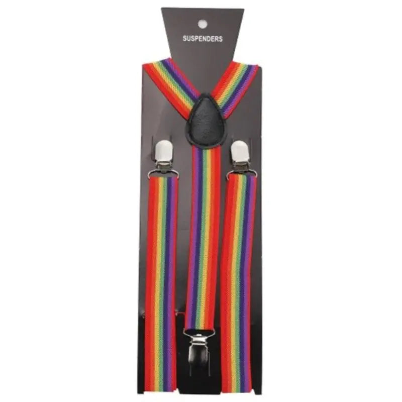 Rainbow Pride Braces/Suspenders-0