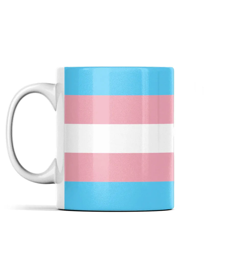 Transgender Pride Flag Mug 🪯 | LGBTQ+ Pride Gift
