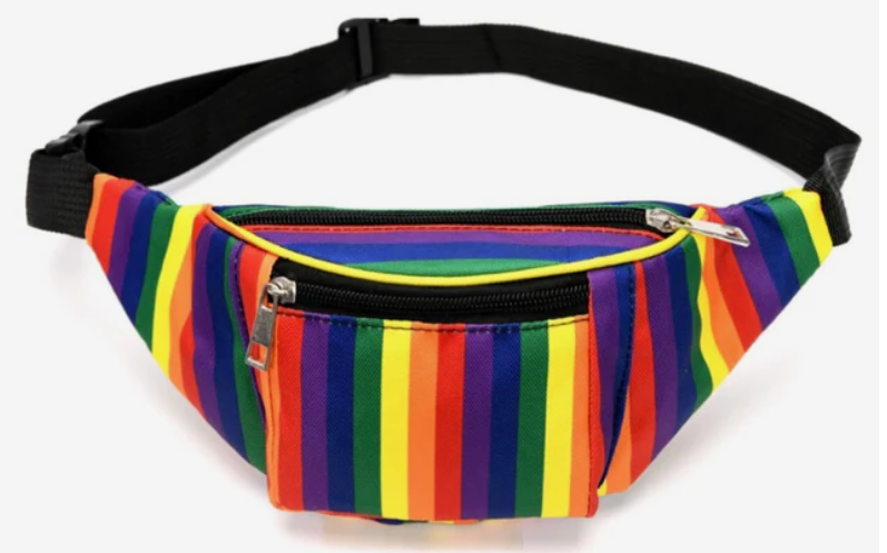 Rainbow Pride Bum Bag 🌈 | LGBTQ+ Festival Pack
