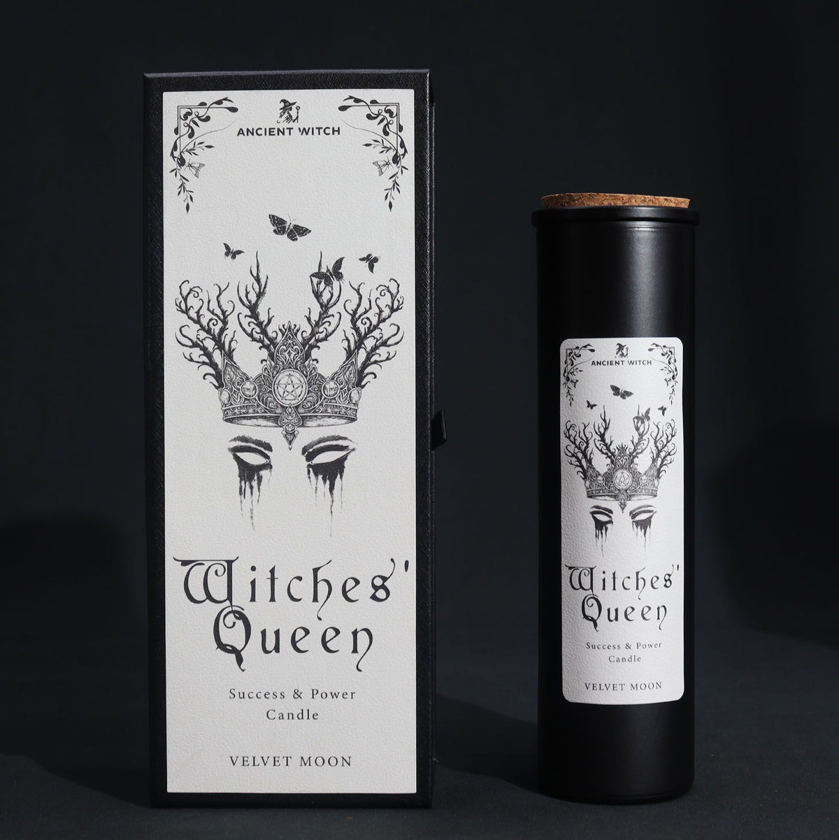 Ancient Witch Ritual Candle — Witches' Queen power and success spell candle witchcraft gift