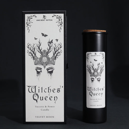 Ancient Witch Ritual Candle — Witches' Queen power and success spell candle witchcraft gift
