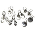 Shell & Silver Earrings | Three Hearts MOP | Handcrafted 925 Silver
