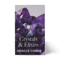 Crystals & Elixirs Oracle Cards healing energy deck 40 cards purple box UK