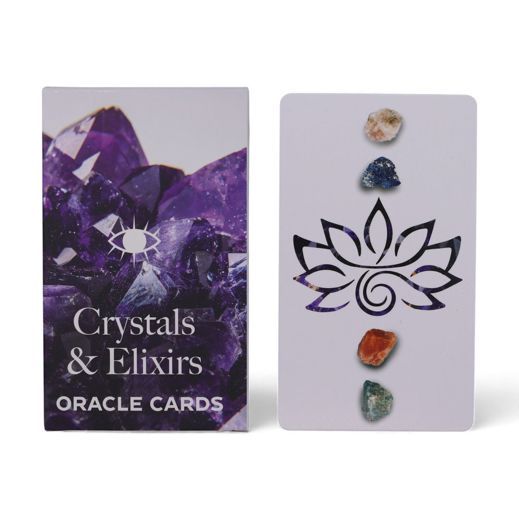 Crystals & Elixirs oracle card close-up crystal jewellery pendant detail