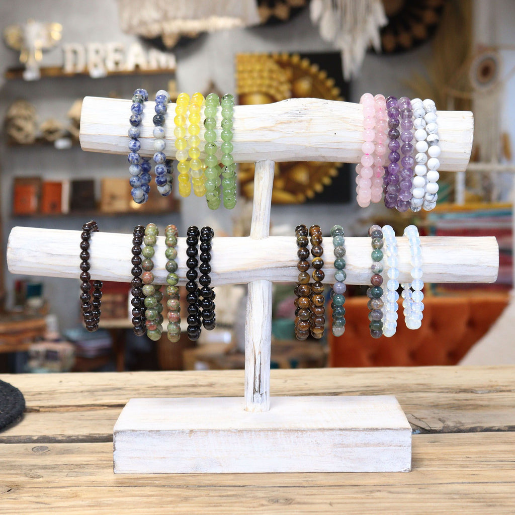 Jewellery display inside a shop