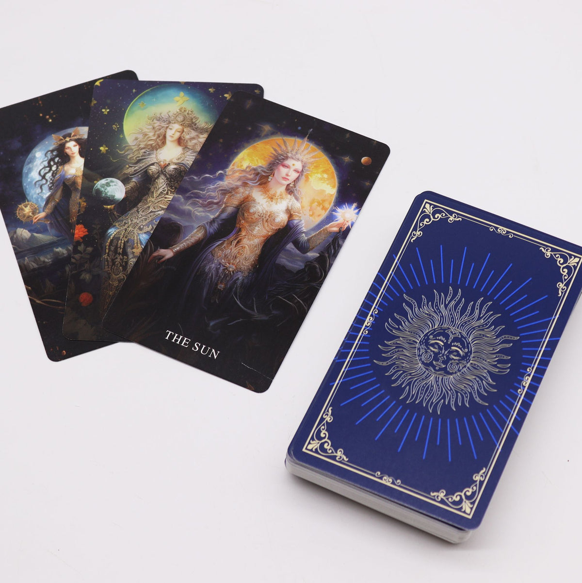 Goddess Arcana Tarot Set 78 cards goddess tarot deck illustrated gift UK
