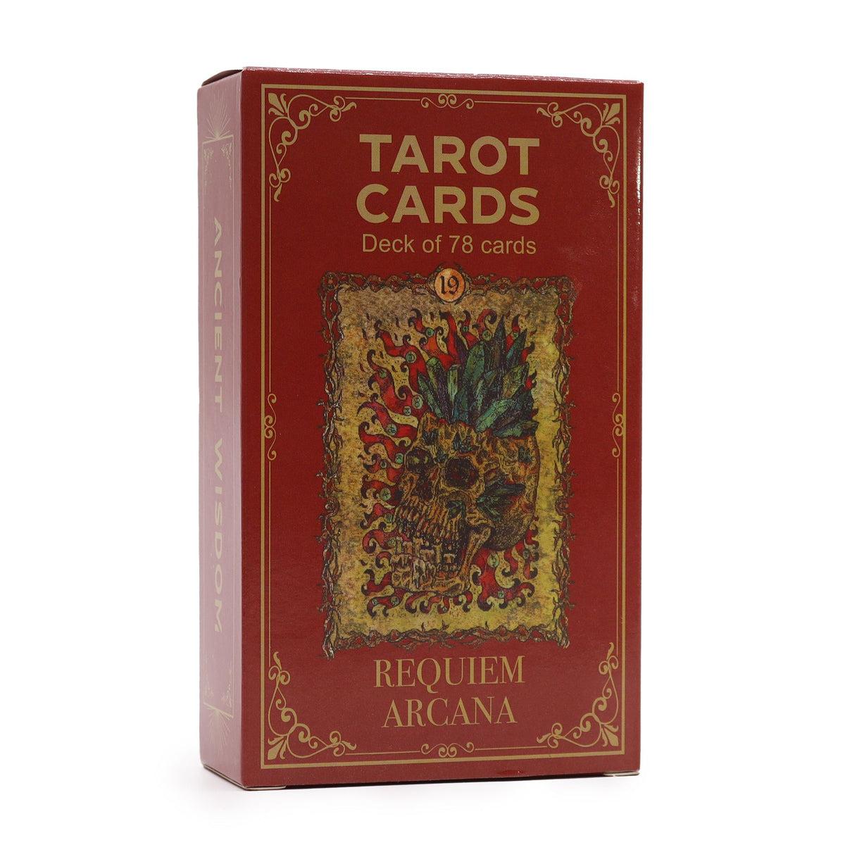 Requiem Arcana Tarot Set in box gothic tarot deck 78 cards skeletal artwork gift UK