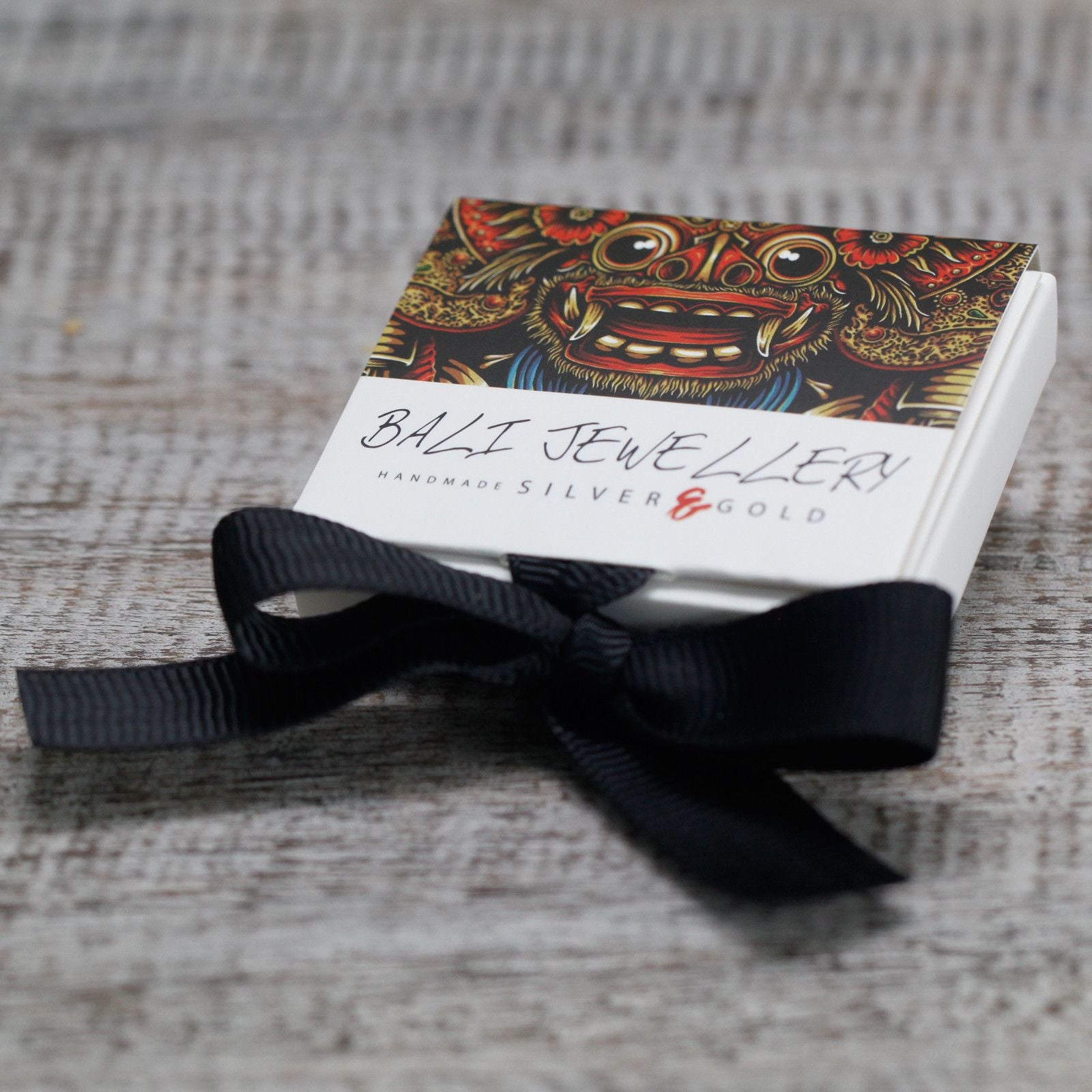 Bali Square Drop Pendant - 18k Gold & 925 Silver | Exotic Mystic Jewellery