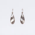 Shell & Silver Earrings | Teardrop MOP | Handcrafted 925 Silver
