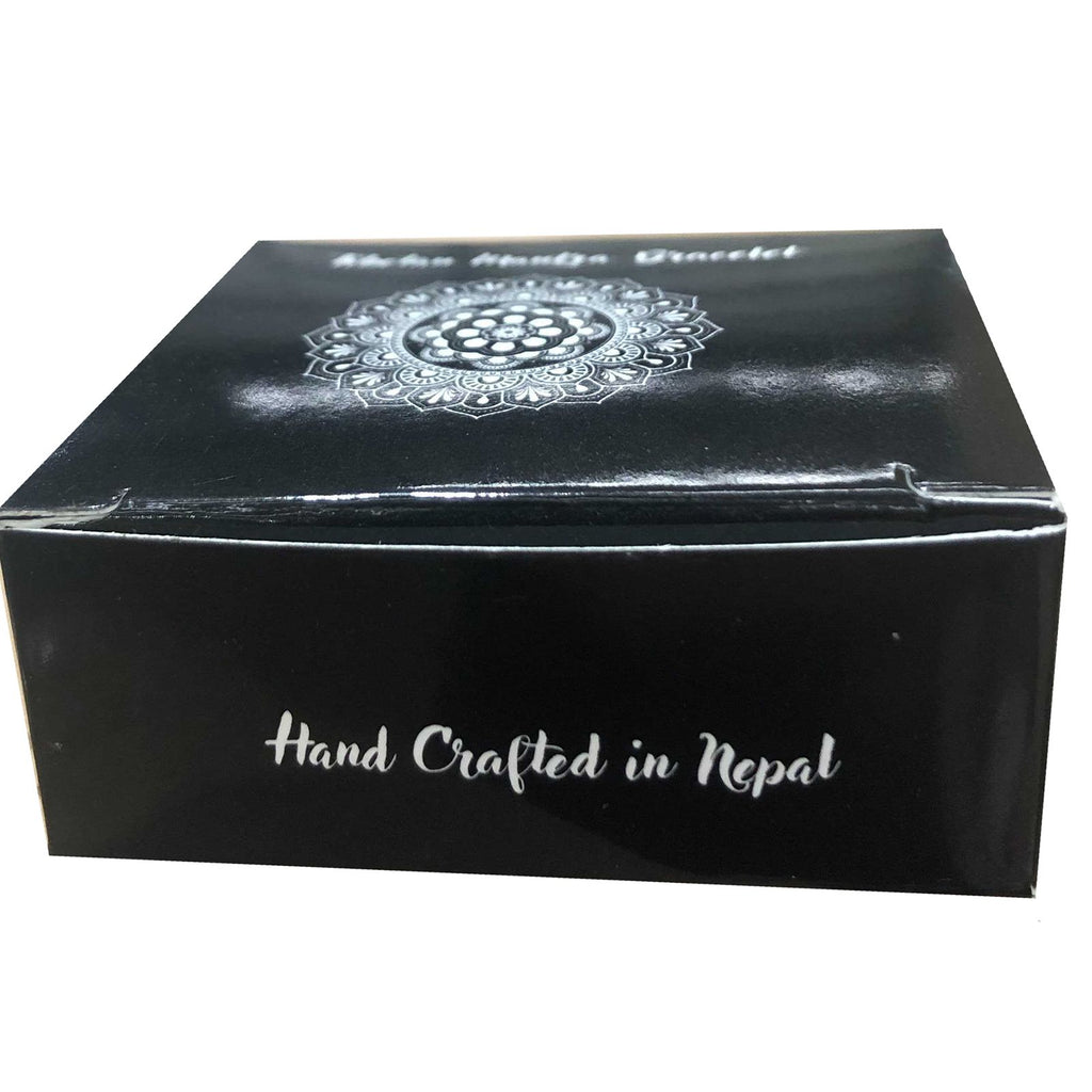 Brass Tibetan Bracelet | Five Buddha | Sacred Buddhist Jewellery