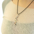 Devotional Pendant - Silver Plated (45cm Cord) - Snake Chakra
