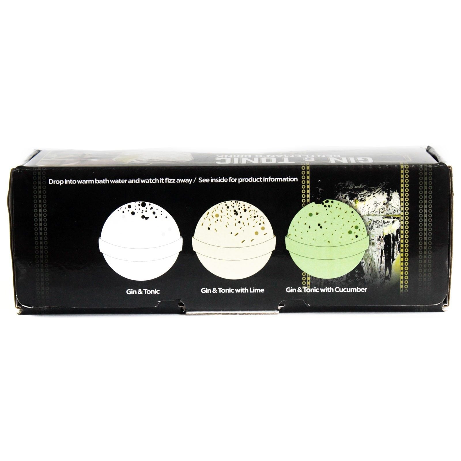 Gin & Tonic Cocktail Bath Bombs — Set of 3 | Luxury Gift Set