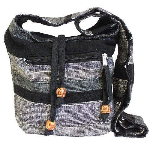 Handcrafted Nepal Sling Bag | Mountain Granite | Everyday & Outdoor