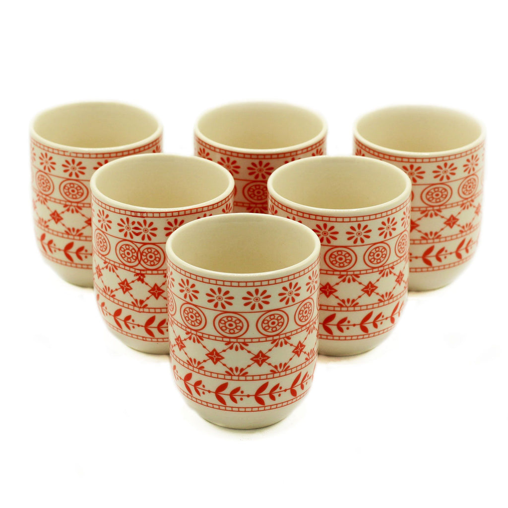 Herbal Tea Cups-6  - Amber