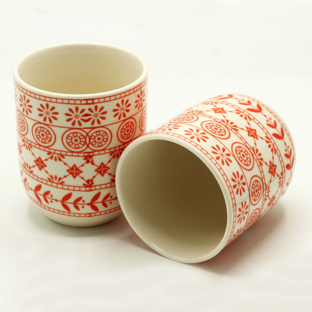 Herbal Tea Cups-6  - Amber
