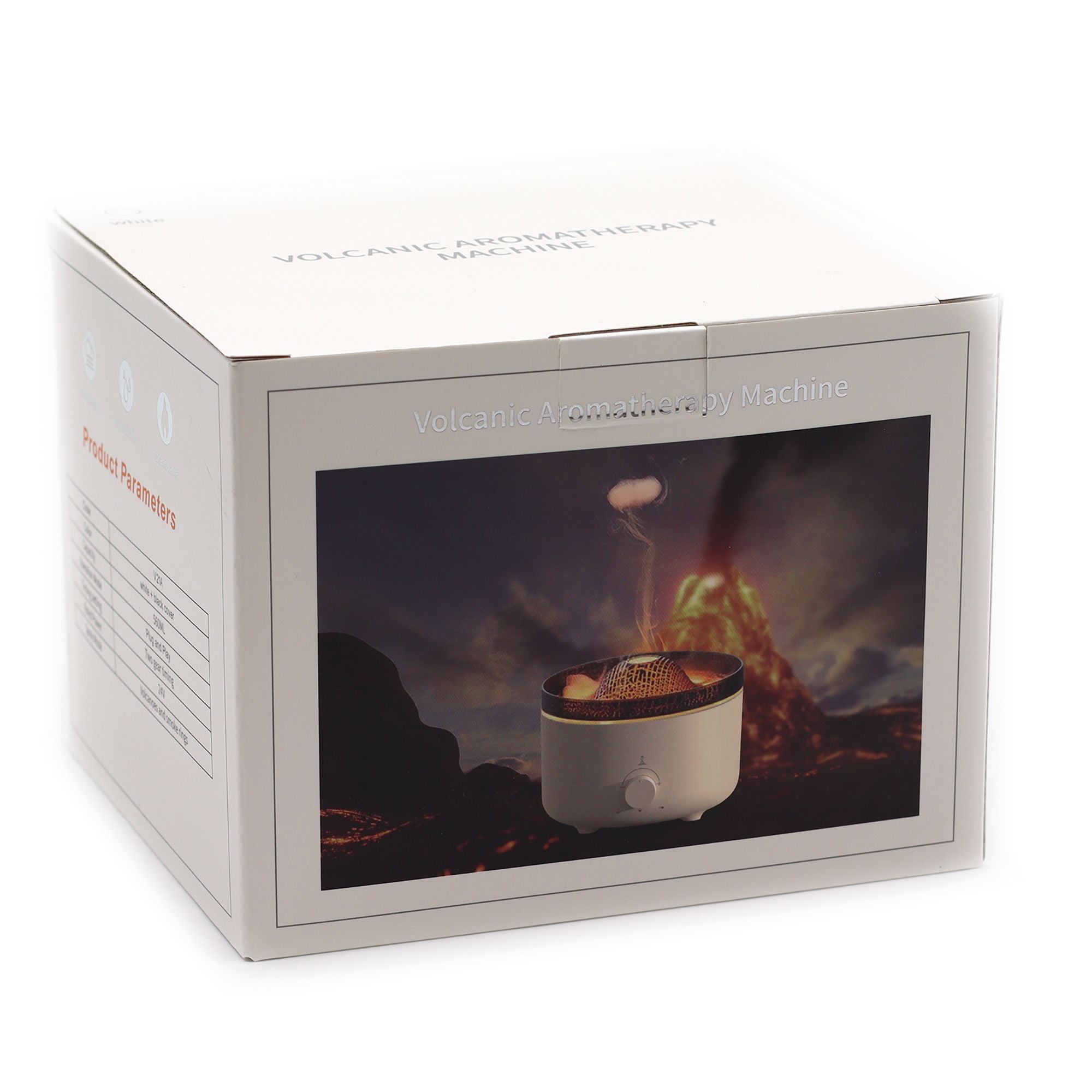 Large Volcano Effect Aroma Diffuser | 560ml Plug-In Ultrasonic