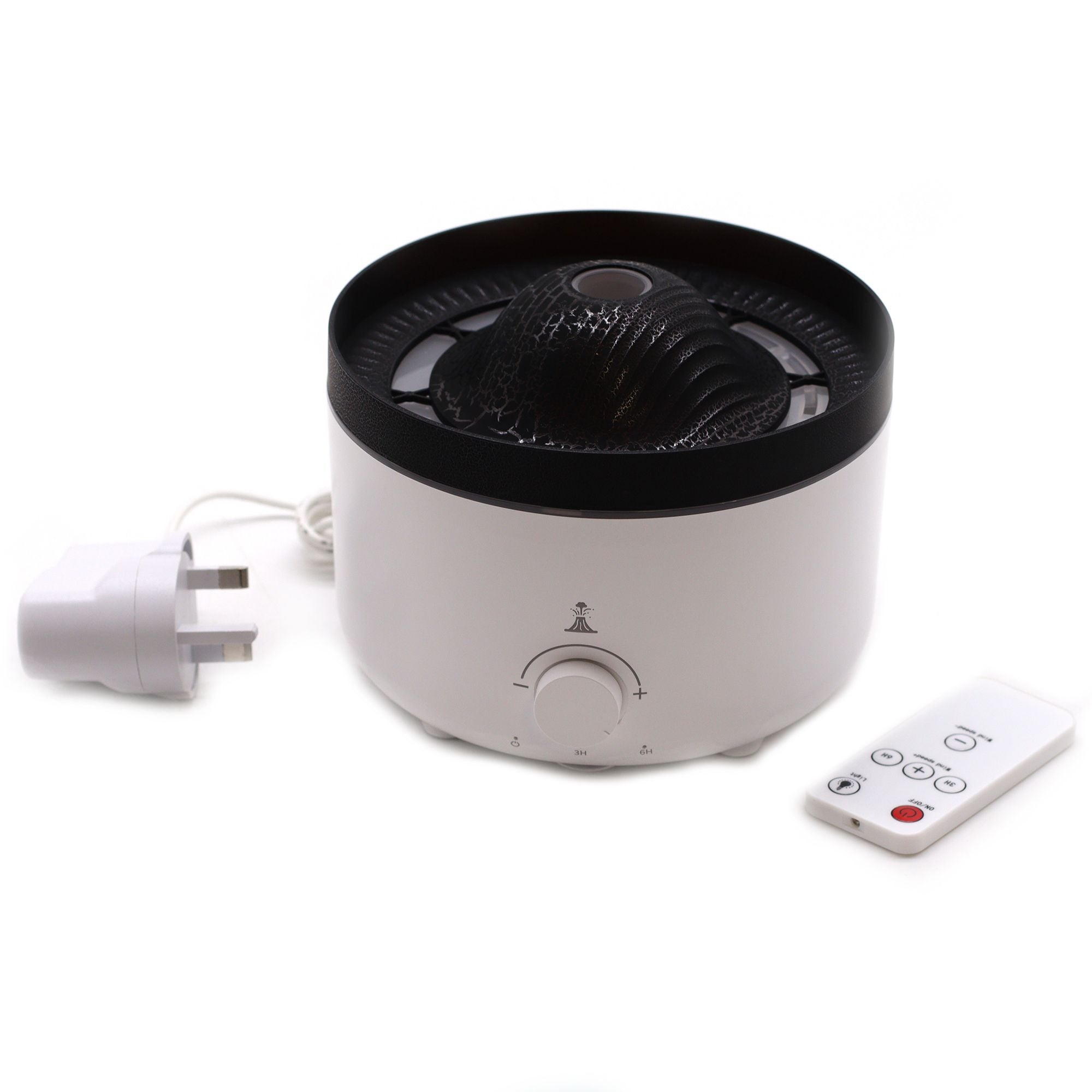 Large Volcano Effect Aroma Diffuser | 560ml Plug-In Ultrasonic