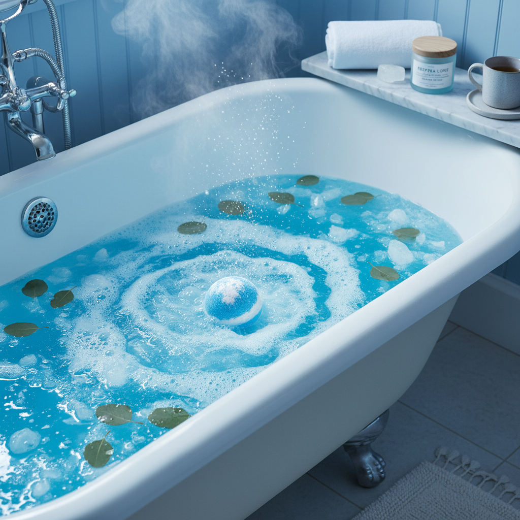 Cold & Flu Bath Scene