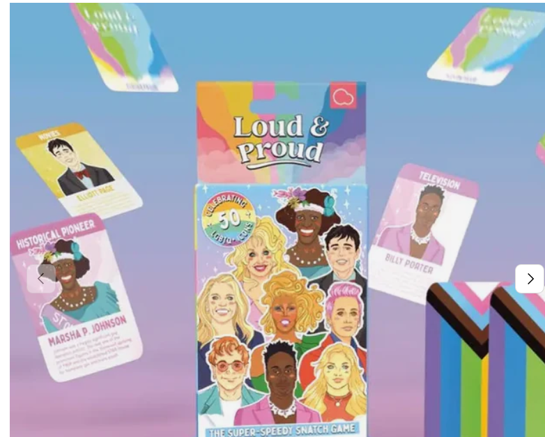 Loud & Proud 🏳️‍🌈 | LGBTQ+ Card Game | Queer Icons Snatch Game